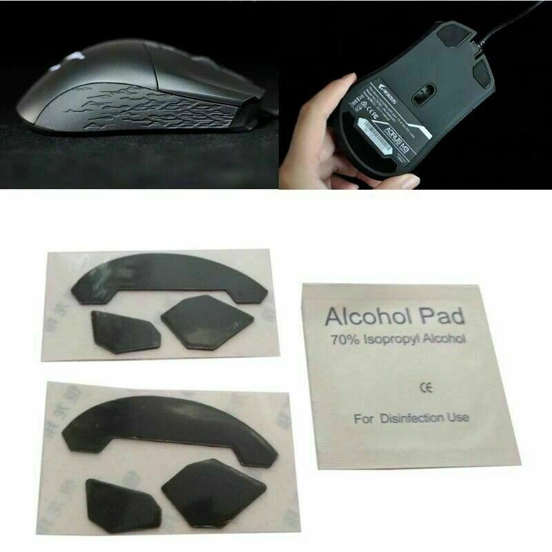 Mouse Feet Mouse Skates For GIGABYTE AORUS M3 0.6mm Thickness x2 sets