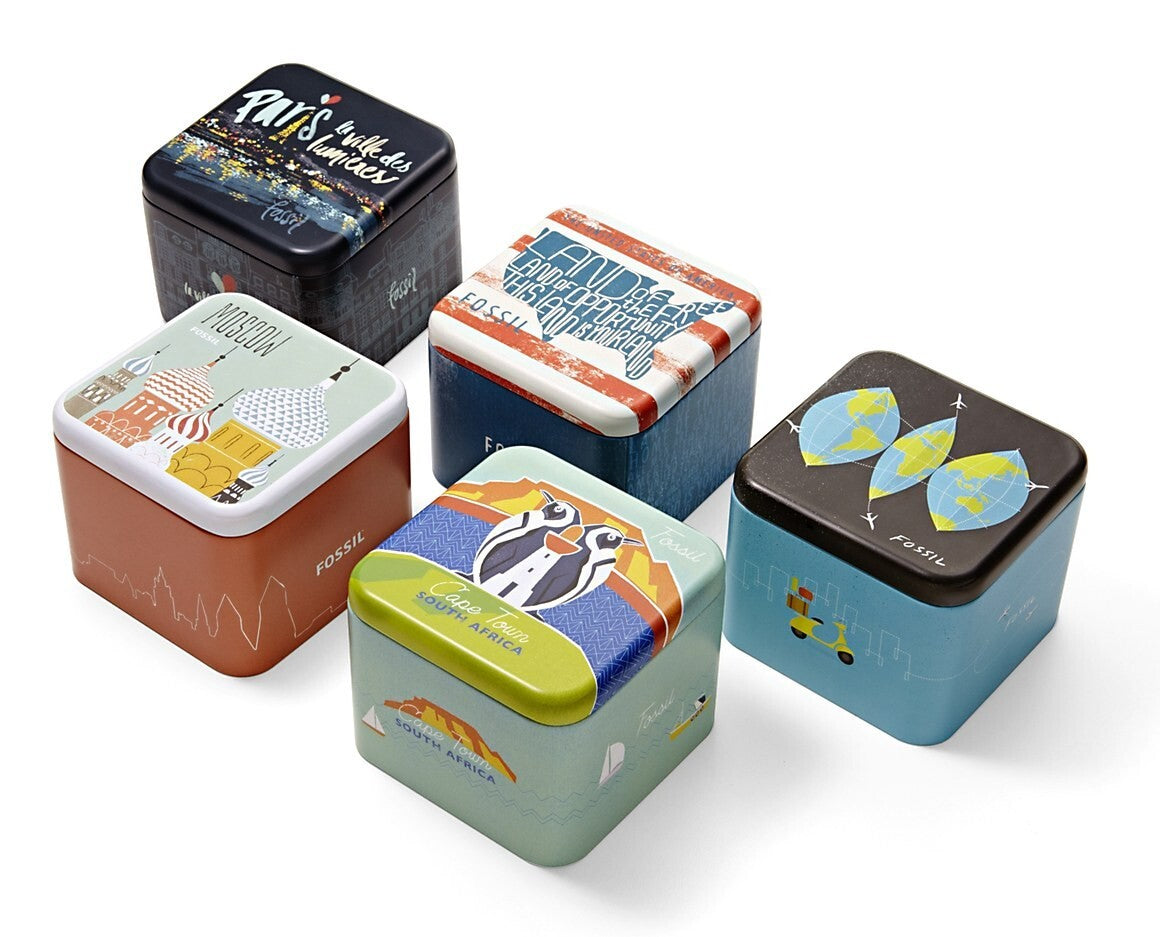 Fossil Raquel Three-Hand Date Two-Tone Stainless Steel Watch ES5305