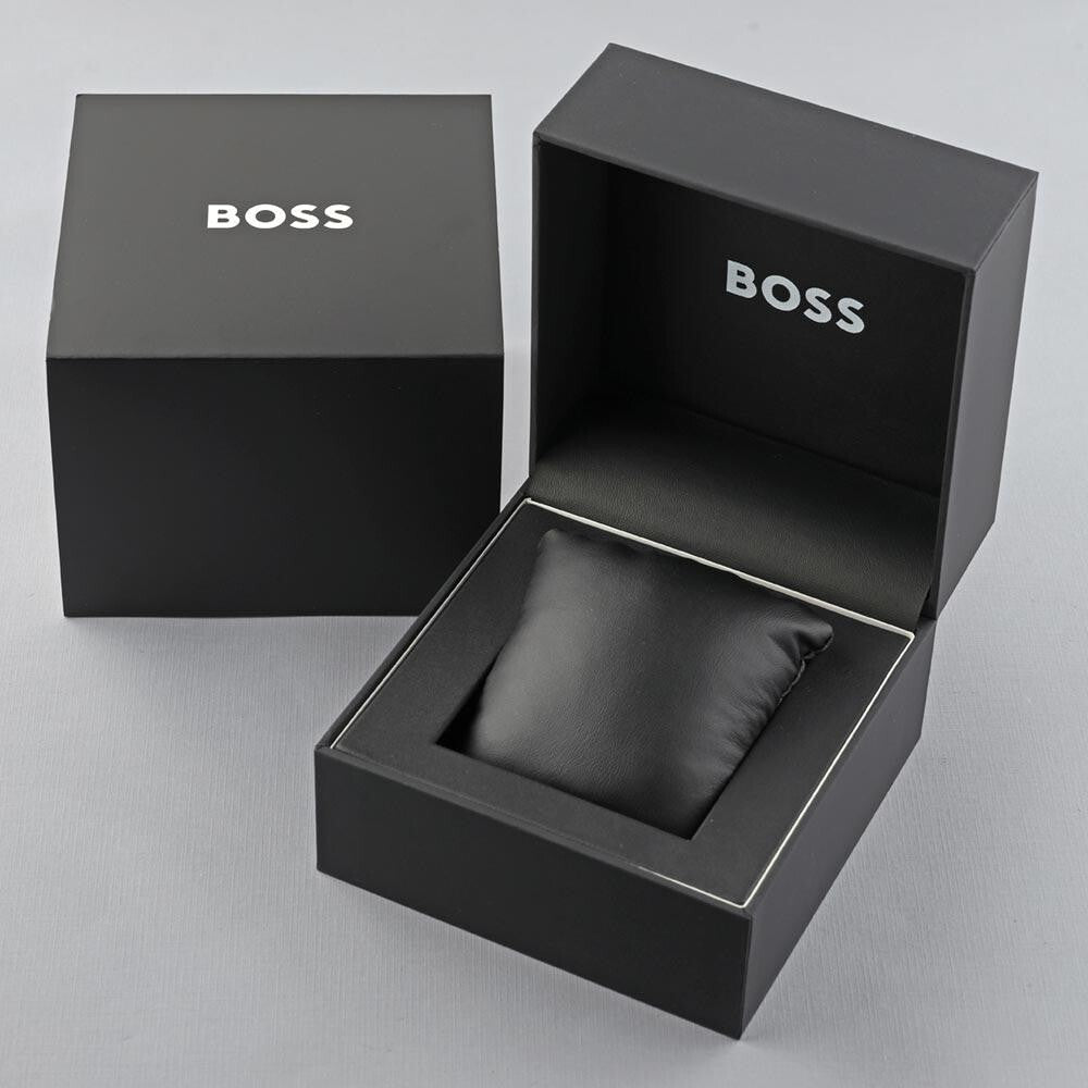 Reloj Hugo Boss Energy Chrono para hombre, esfera negra, 1513969