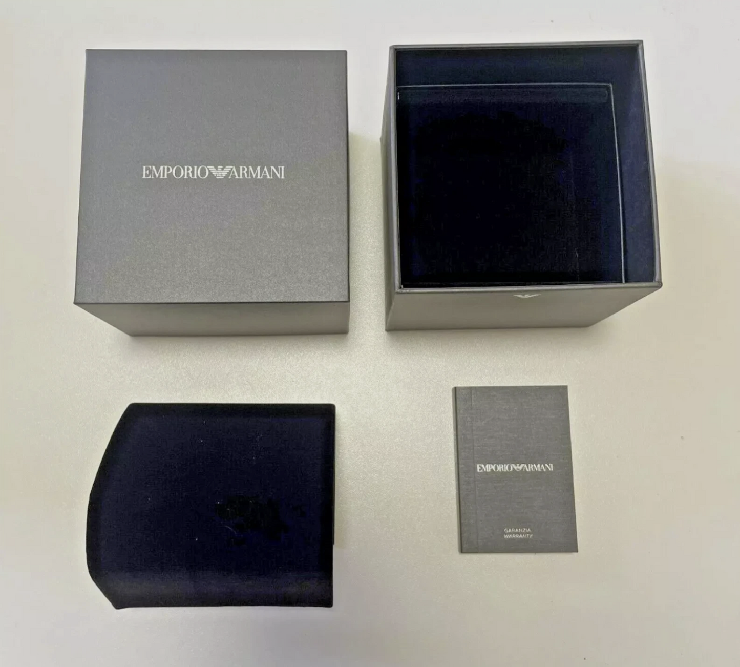 Brand New Authentic Emporio Armani Paolo Green Men’s Quartz Watch AR11529