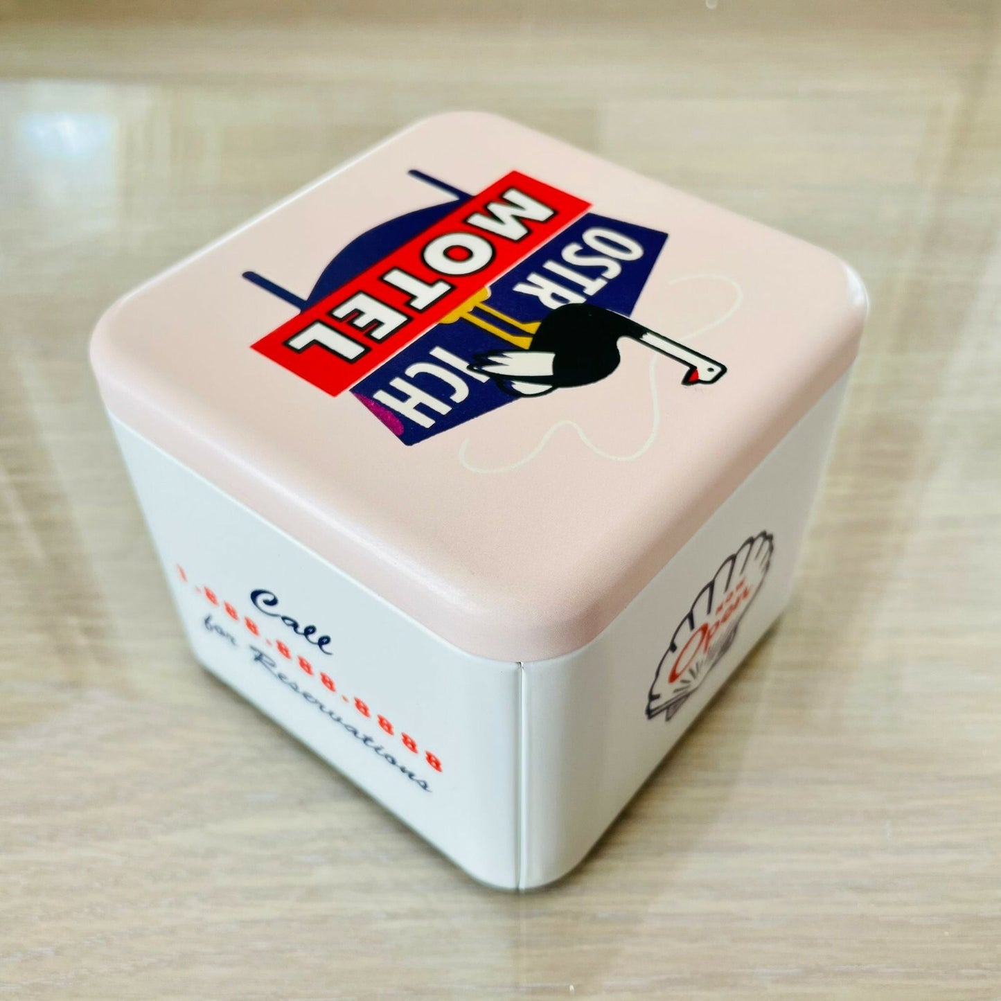 Genuine Fossil Tin Watch Storage Box + Manual