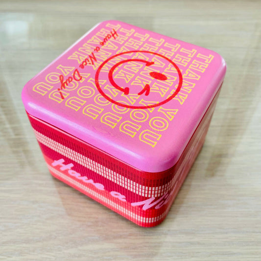 Genuine Fossil Tin Watch Storage Box + Manual