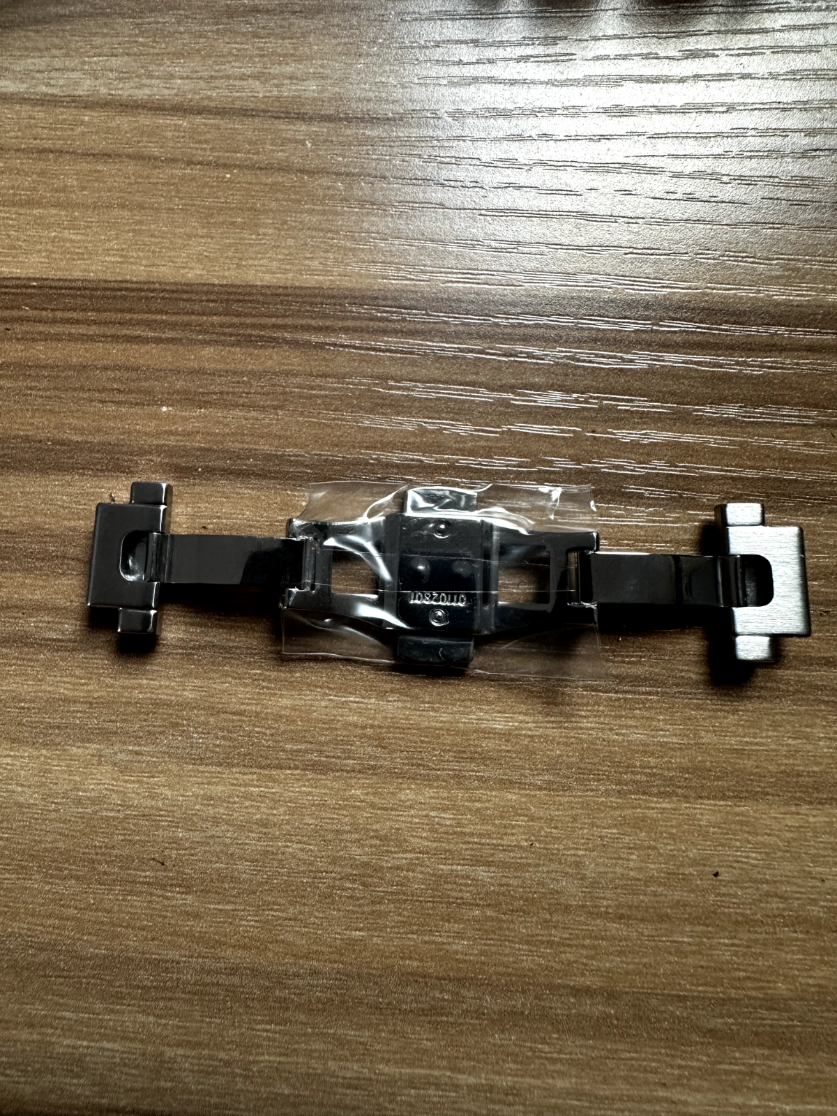 emporio armani meccanico watch clasp in silver tone