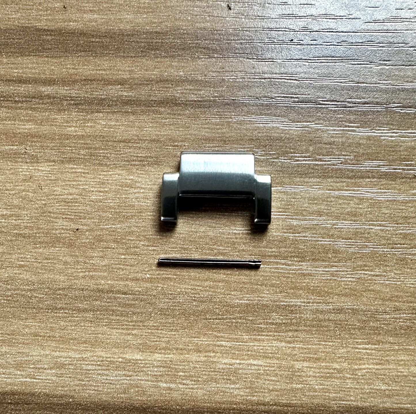 emporio armani meccanico watch link in silver tone