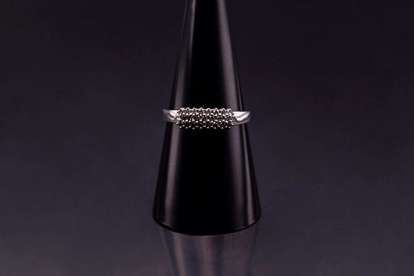 White Gold Diamond Ladies Ring 9ct Gold 0.26ct