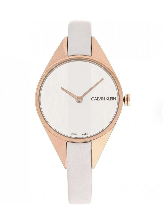 Calvin Klein Plated Stainless Steel Fashion Analogue Quartz Watch K8P236L6