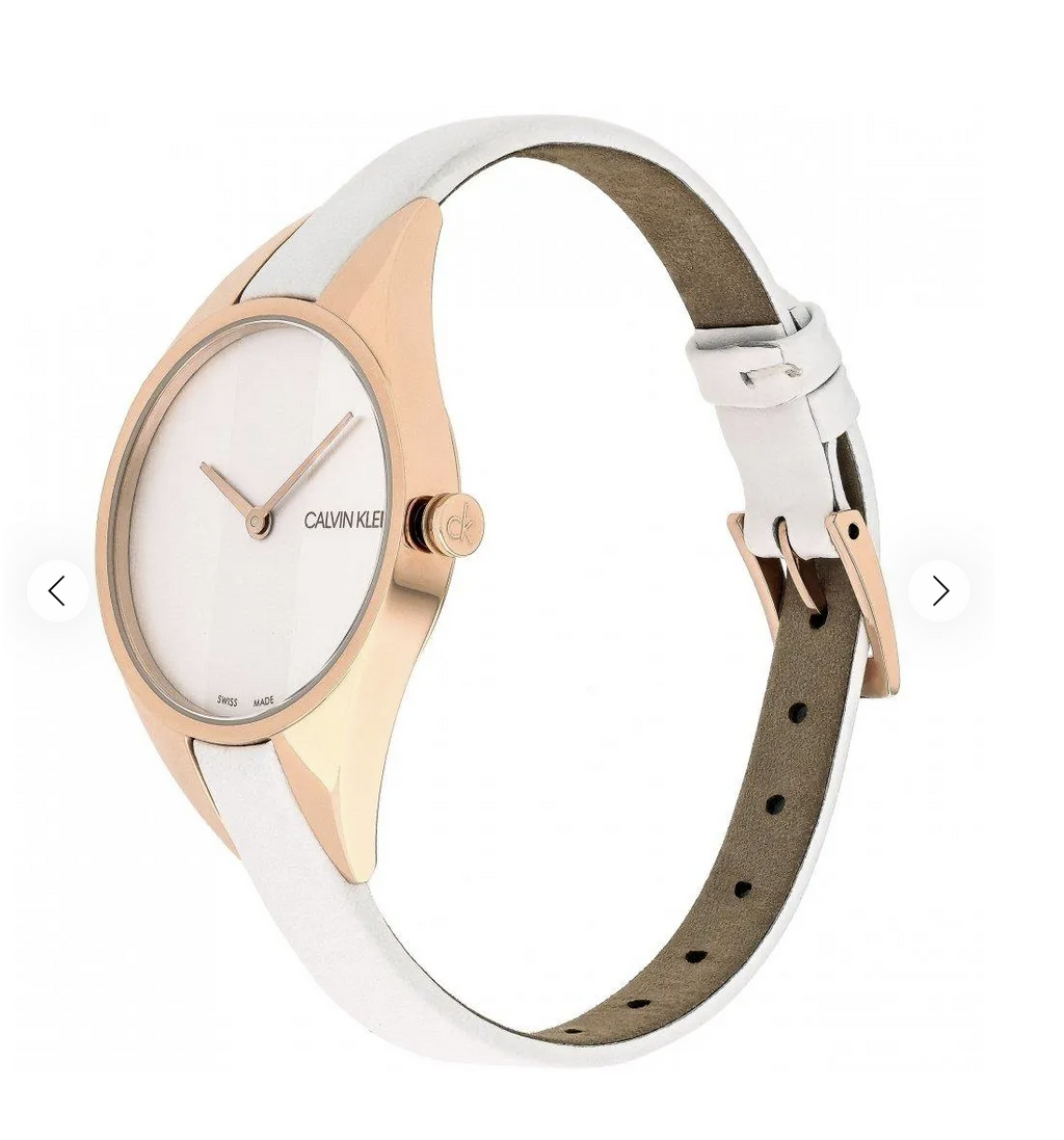 Calvin Klein Plated Stainless Steel Fashion Analogue Quartz Watch K8P236L6