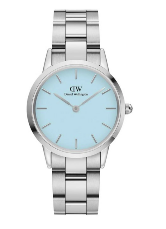 Daniel Wellington Iconic Link Ladies Silver Watch DW00100540