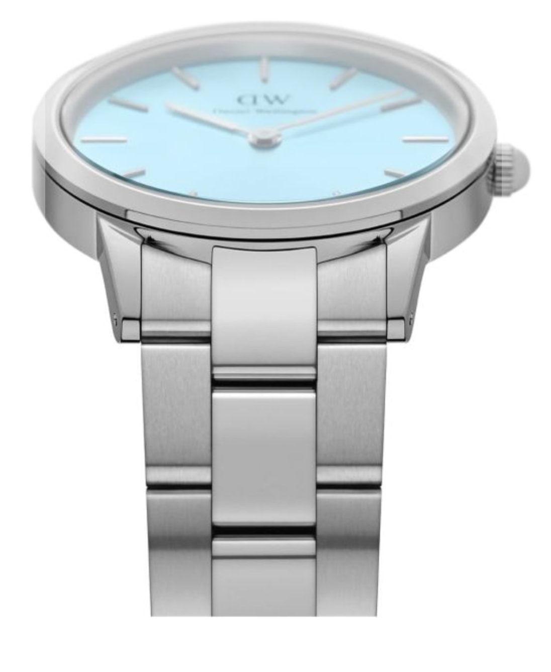 Daniel Wellington Iconic Link Womens Silver Watch DW00100540