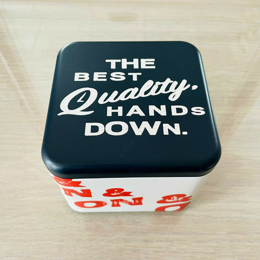 Genuine Fossil Tin Watch Storage Box + Manual