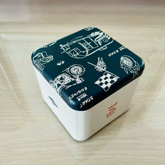 Genuine Fossil Tin Watch Storage Box + Manual