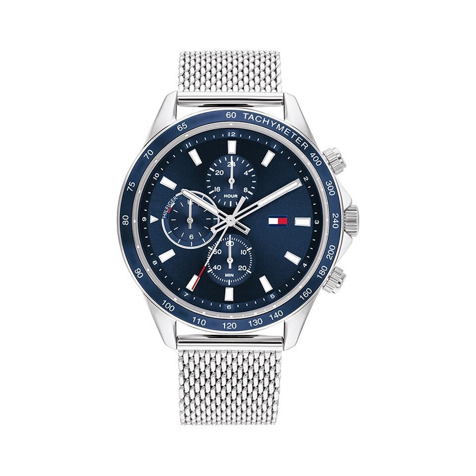 Reloj analógico clásico Tommy Hilfiger Miles de acero inoxidable 1792018