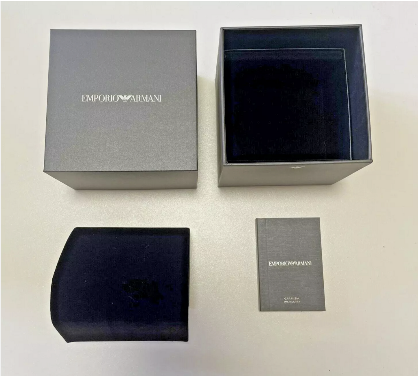 Emporio Armani Men’s Automatic Blue Dial Mario Watch AR60052