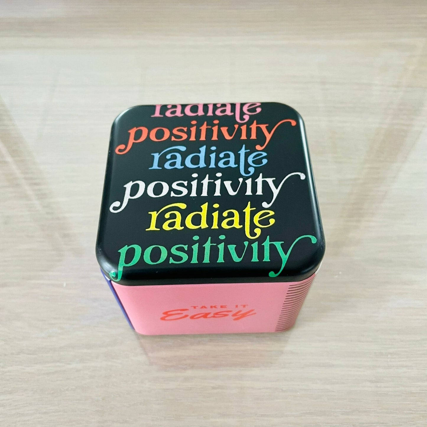 Genuine Fossil Tin Watch Storage Box + Manual