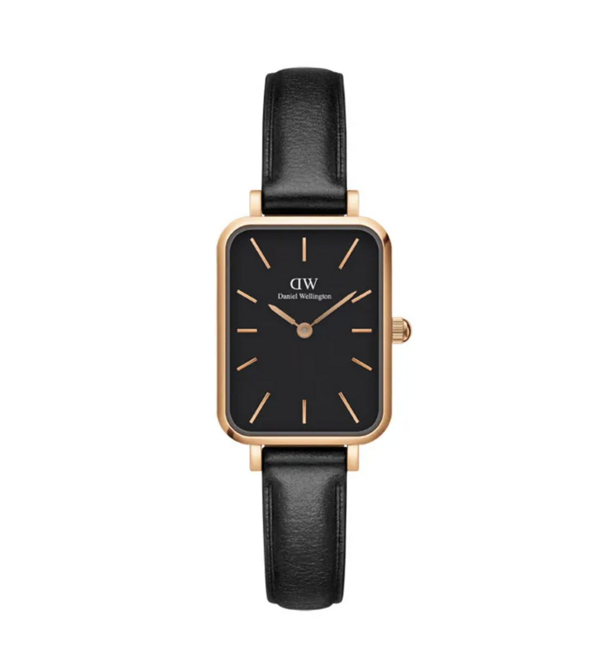 Daniel Wellington Quadro Pressed Sheffield Rose Gold Black DW00100435
