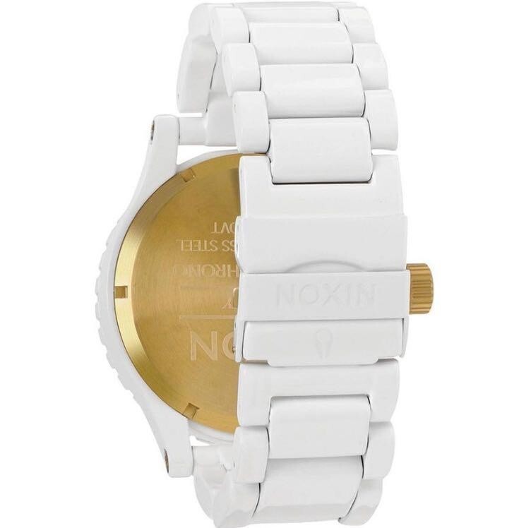 Nixon 51-30 Chronograph White Ion-plated Men's Watch A083-1035