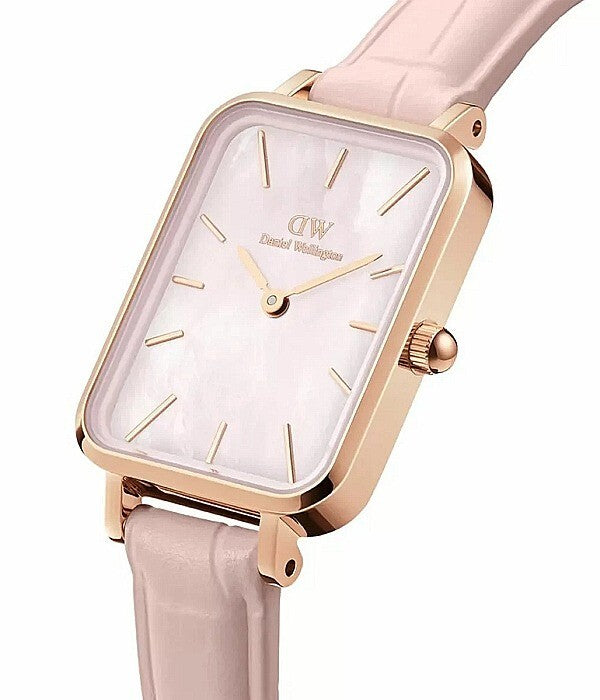 Daniel Wellington Quadro Pressed Pink Watch DW00100508