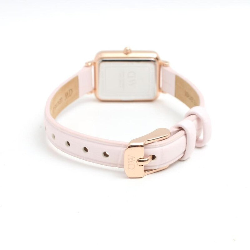 Daniel Wellington Quadro Pressed Pink Watch DW00100508