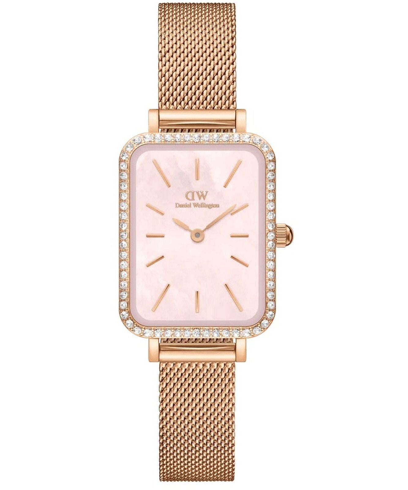 Reloj Daniel Wellington Quadro para mujer, color rosa, DW00100669