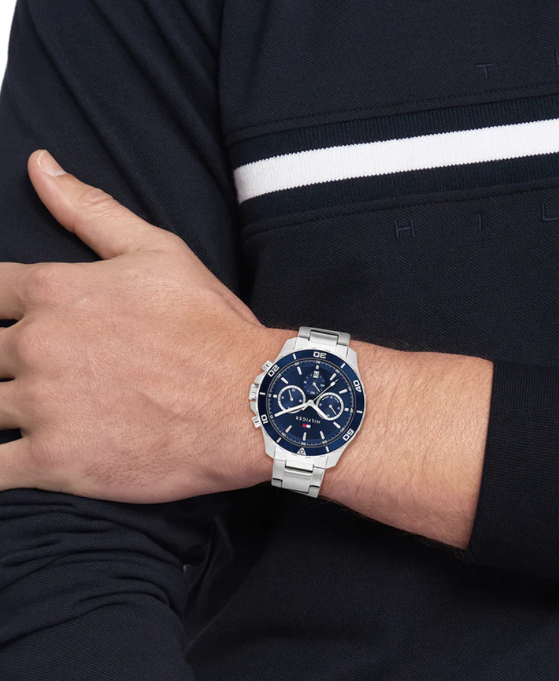 Reloj cronógrafo Tommy Hilfiger 1792094 Jordan azul marino