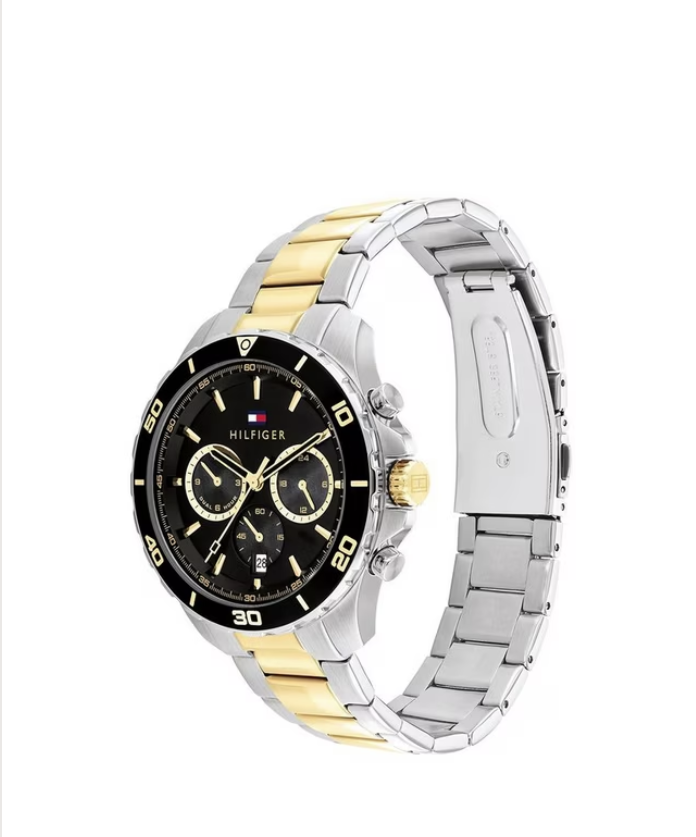 Reloj Tommy Hilfiger 1792095 Jordan para hombre, tono dorado