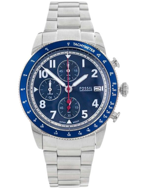 Reloj cronógrafo Fossil Sport Tourer azul FS6047