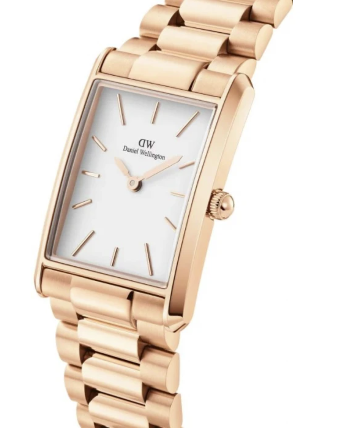Reloj Daniel Wellington Bound de 3 eslabones en oro rosa DW00100699
