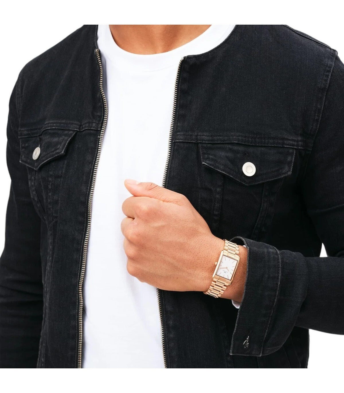 Reloj Daniel Wellington Bound de 3 eslabones en oro rosa DW00100699
