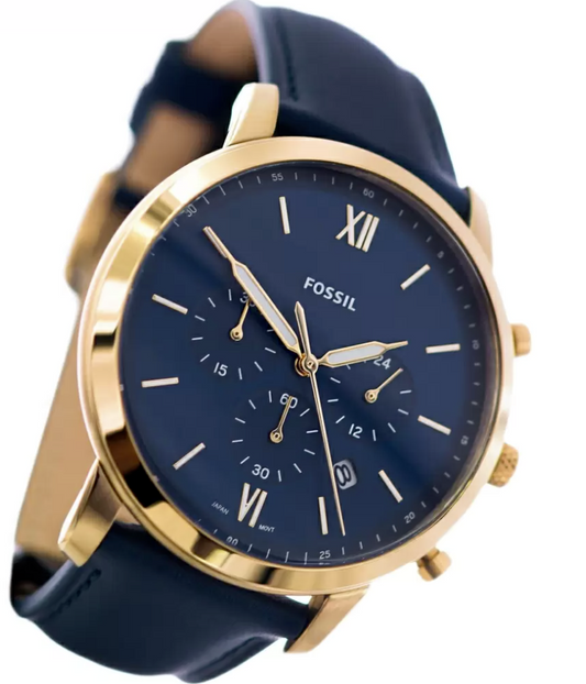 Reloj Fossil Neutra FS5790 Blue Chrono Quartz