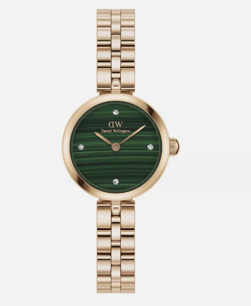Reloj Daniel Wellington DW00100721 ​​Elan Lumine para mujer, oro rosa, 22 mm