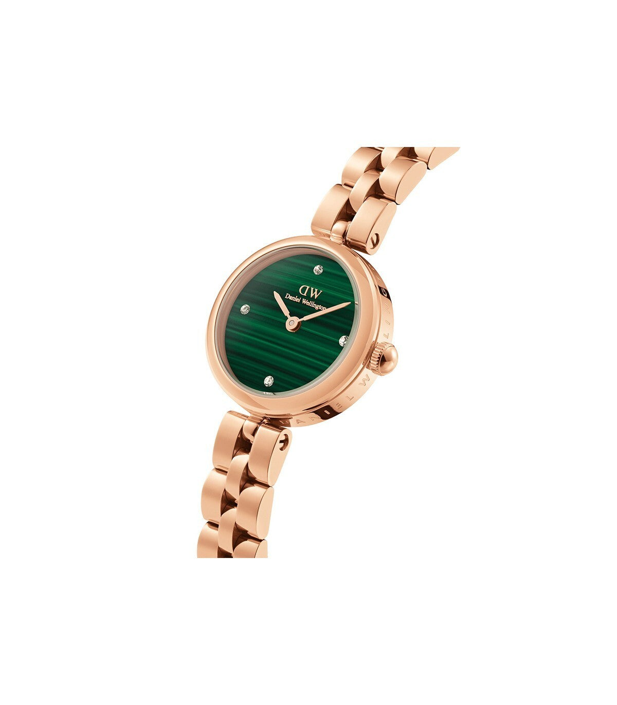 Reloj Daniel Wellington DW00100721 ​​Elan Lumine para mujer, oro rosa, 22 mm