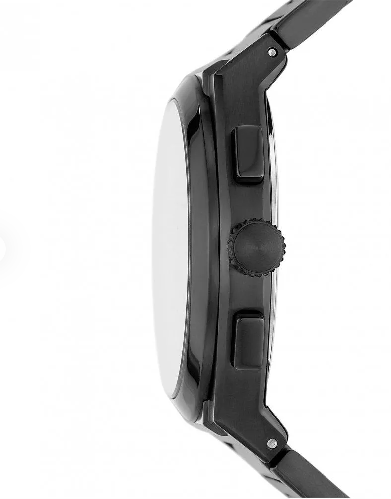 Fossil Everett FS5797 Chronograph Black Stainless Steel Watch