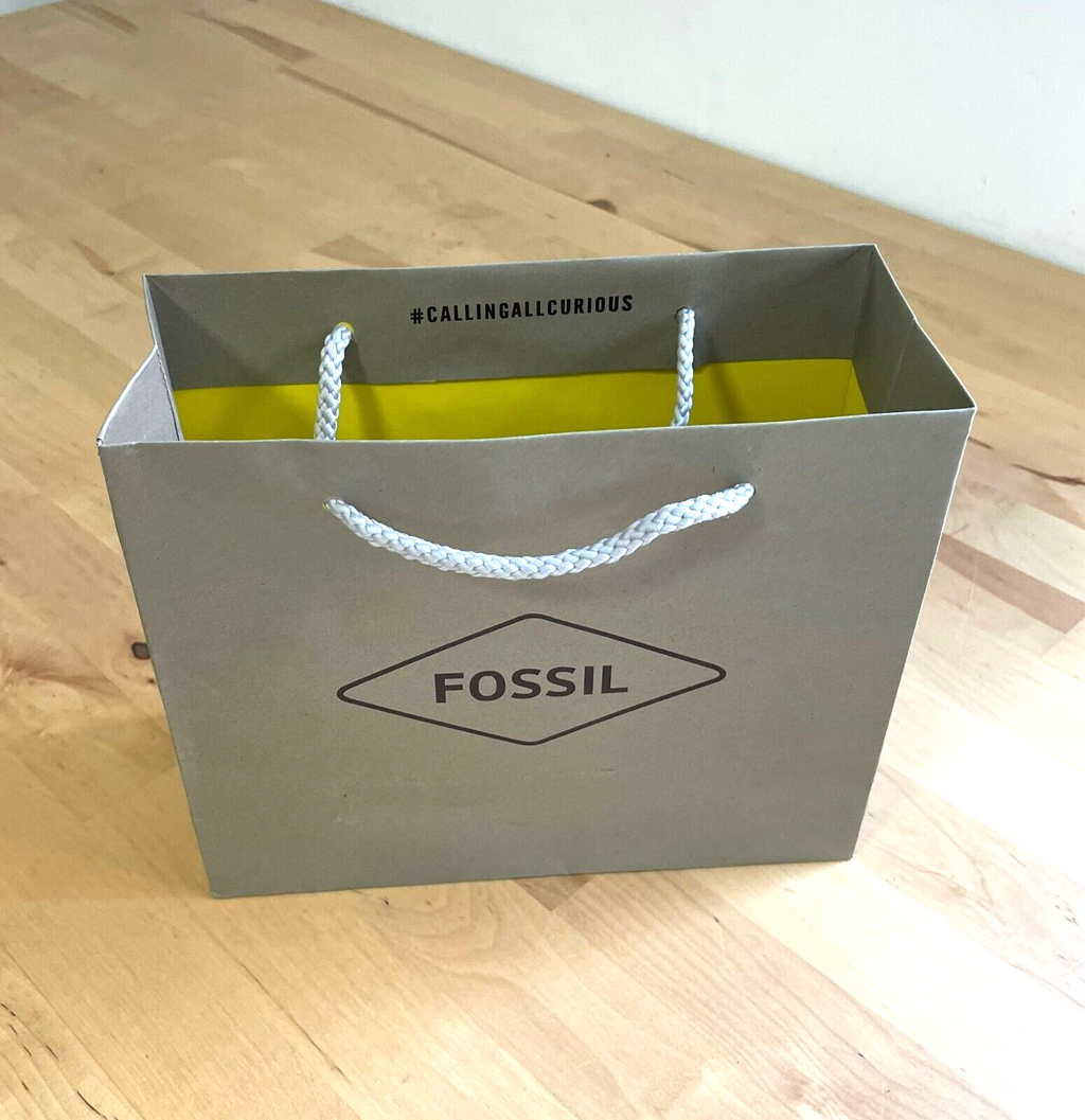 Nueva bolsa de presentación de regalo de Fossil