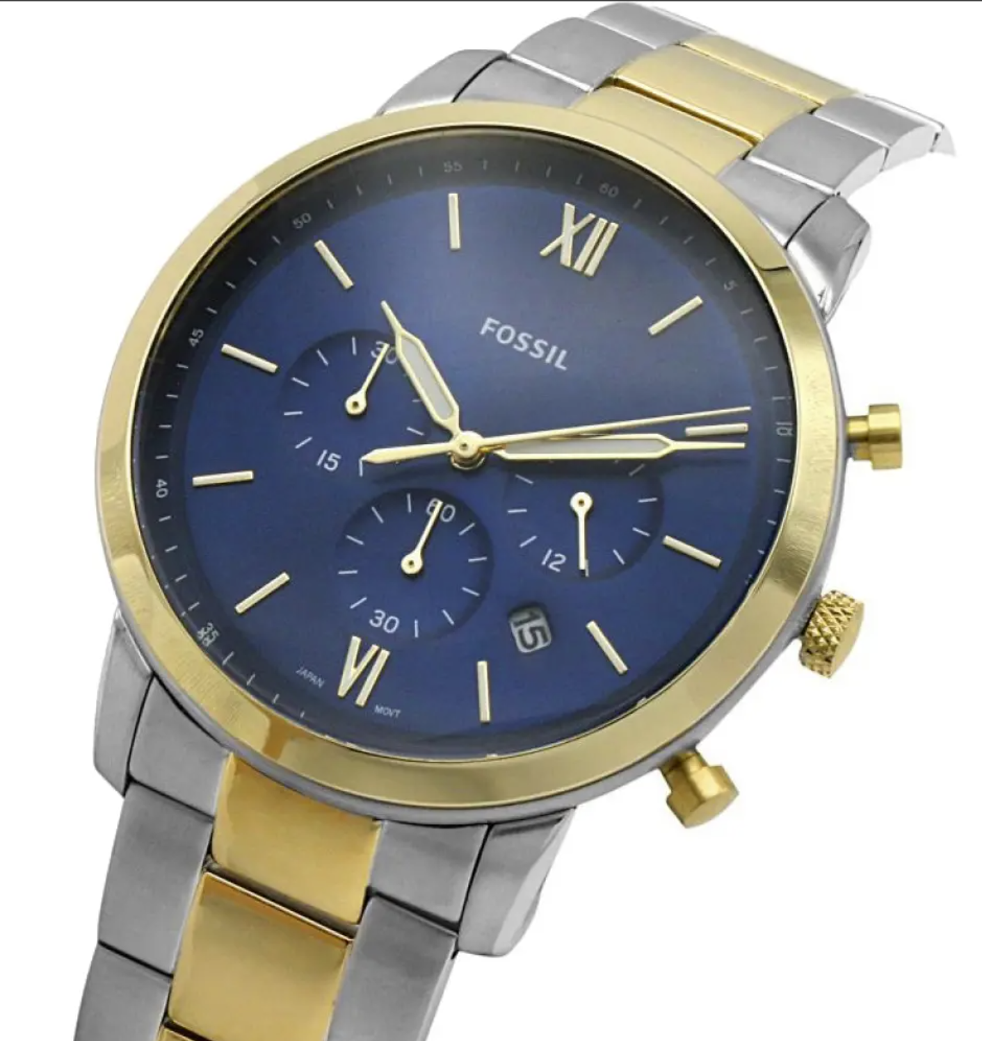 Reloj de moda Fossil Neutra FS5706 de acero inoxidable