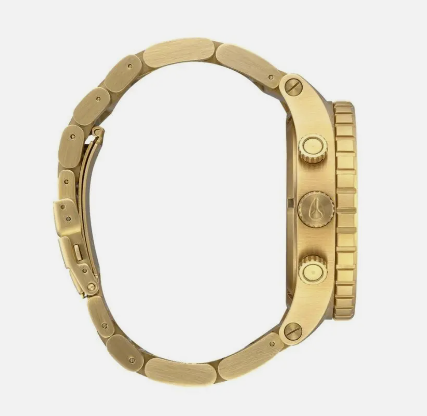 Nixon Gold Royal Sunray 51-30 Chrono Watch A083-2735