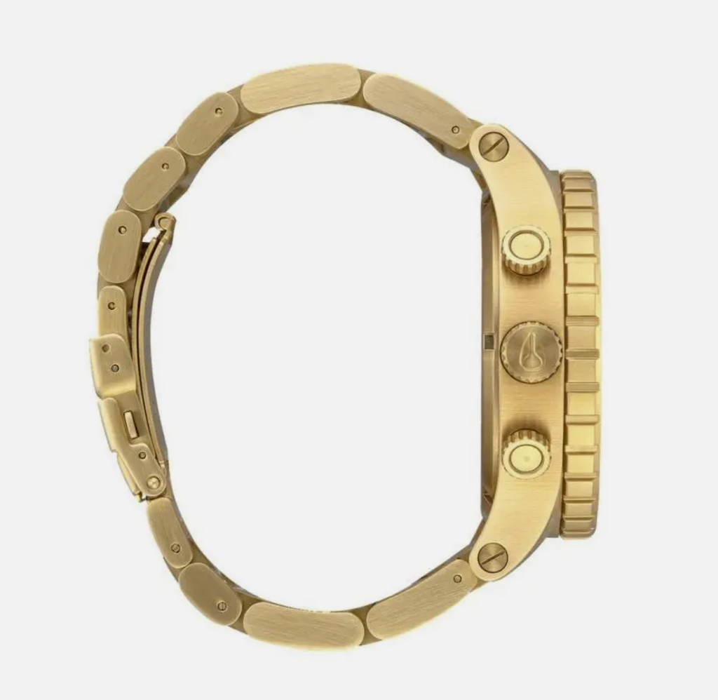 Reloj cronógrafo Nixon Gold Royal Sunray 51-30 A083-2735