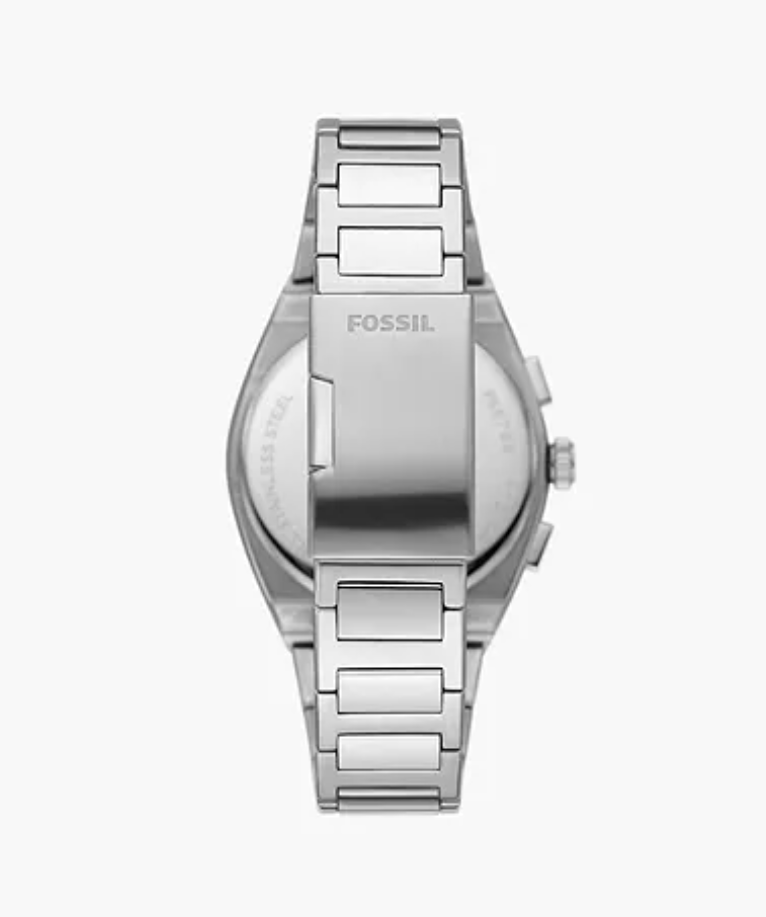 Fossil Everett Chronograph Stainless Steel Watch FS5964