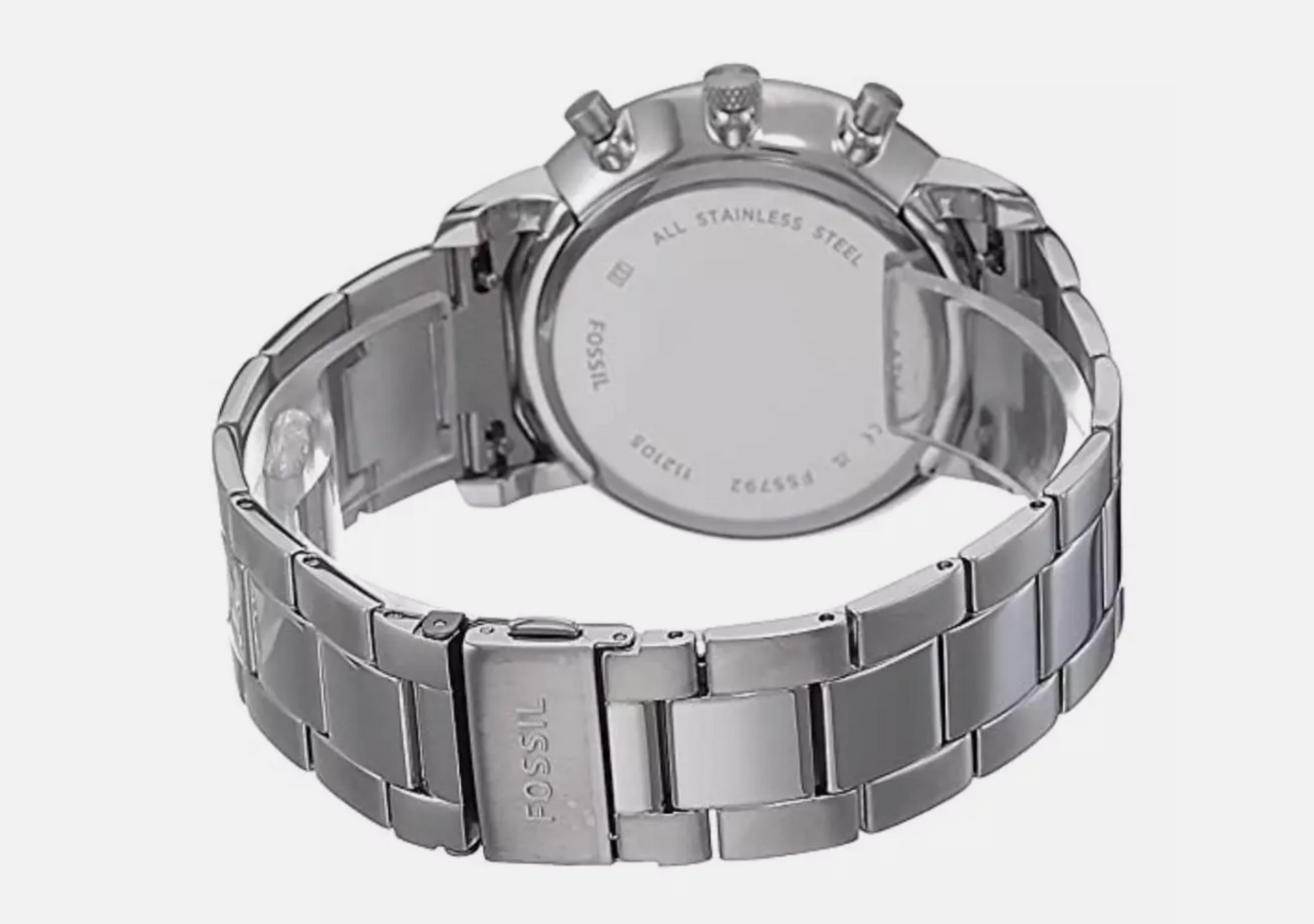 Reloj Fossil Neutra Cronógrafo de Acero Inoxidable FS5792