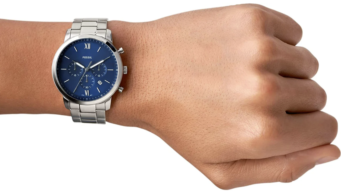 Reloj Fossil Neutra Cronógrafo de Acero Inoxidable FS5792