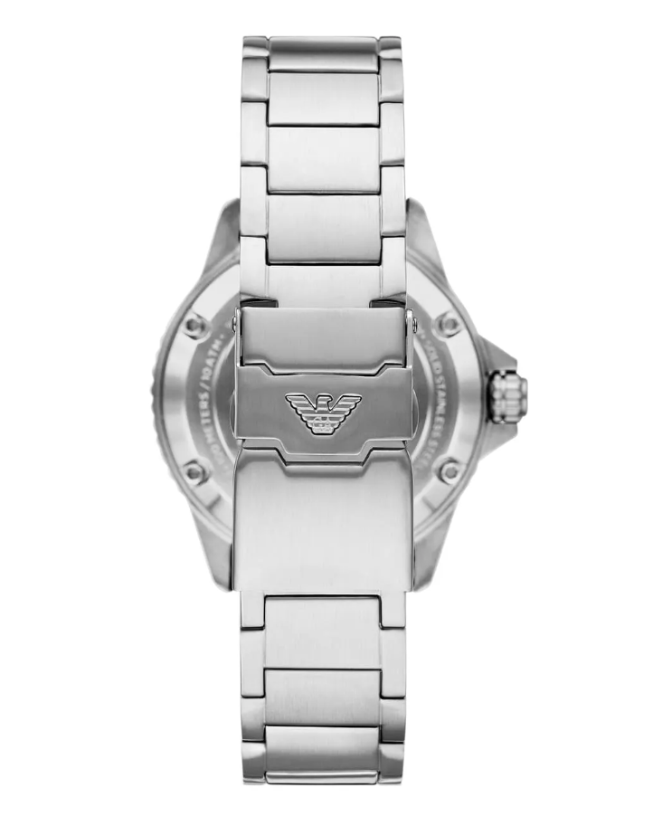 Mens Emporio Armani Automatic Stainless Steel Watch AR60061