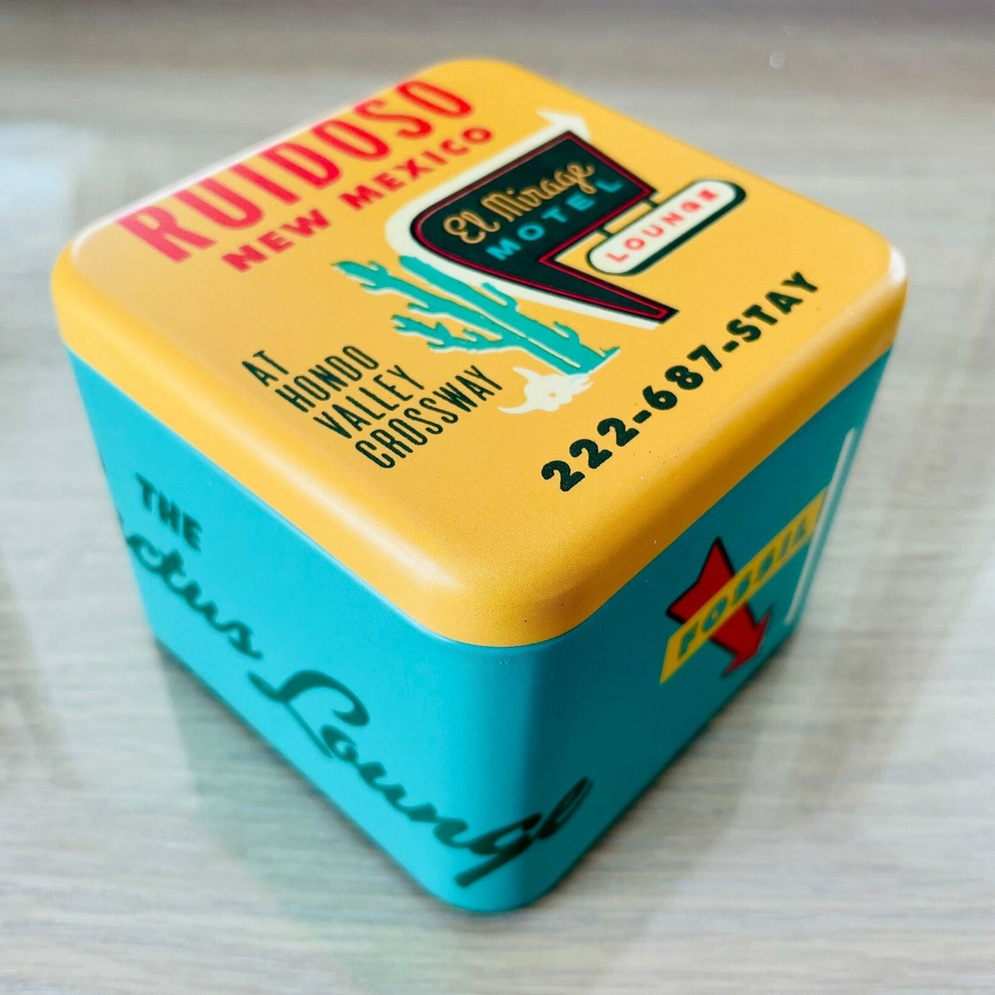 Genuine Fossil Tin Watch Storage Box + Manual