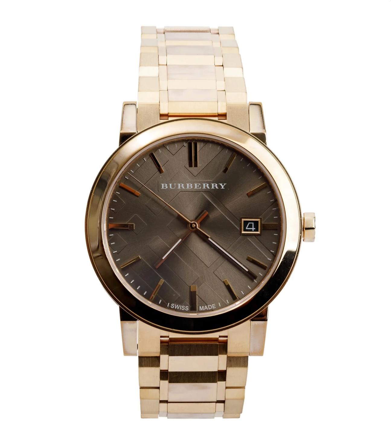 Burberry Unisex Watch The City Rose Gold 38mm BU9005