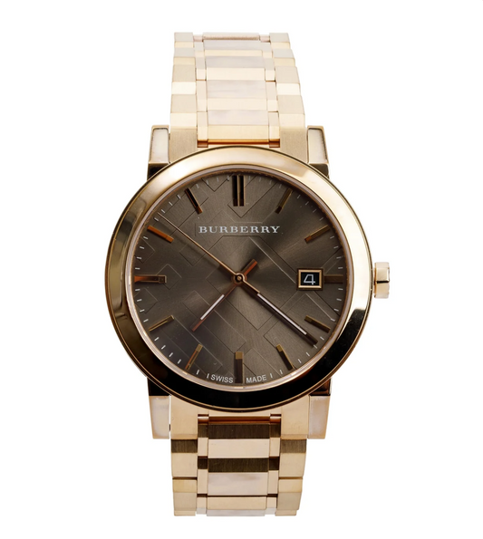 Burberry Unisex Watch The City Rose Gold 38mm BU9005