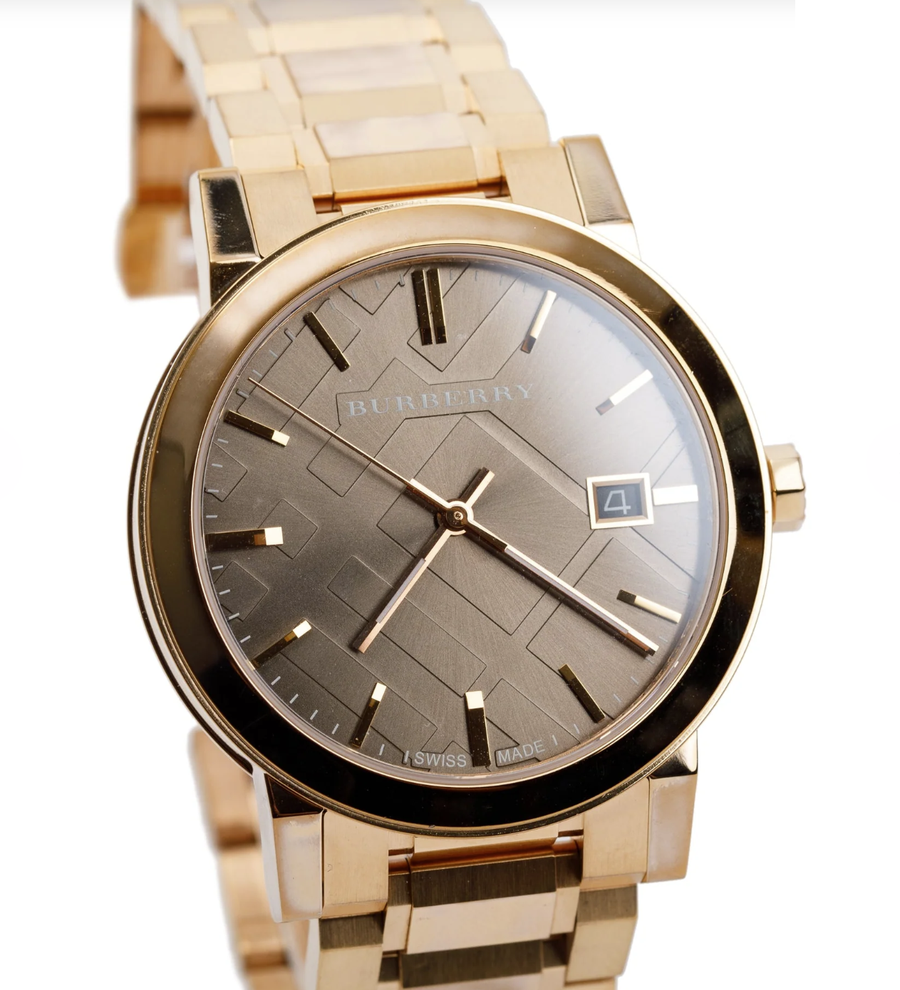 Burberry Unisex Watch The City Rose Gold 38mm BU9005