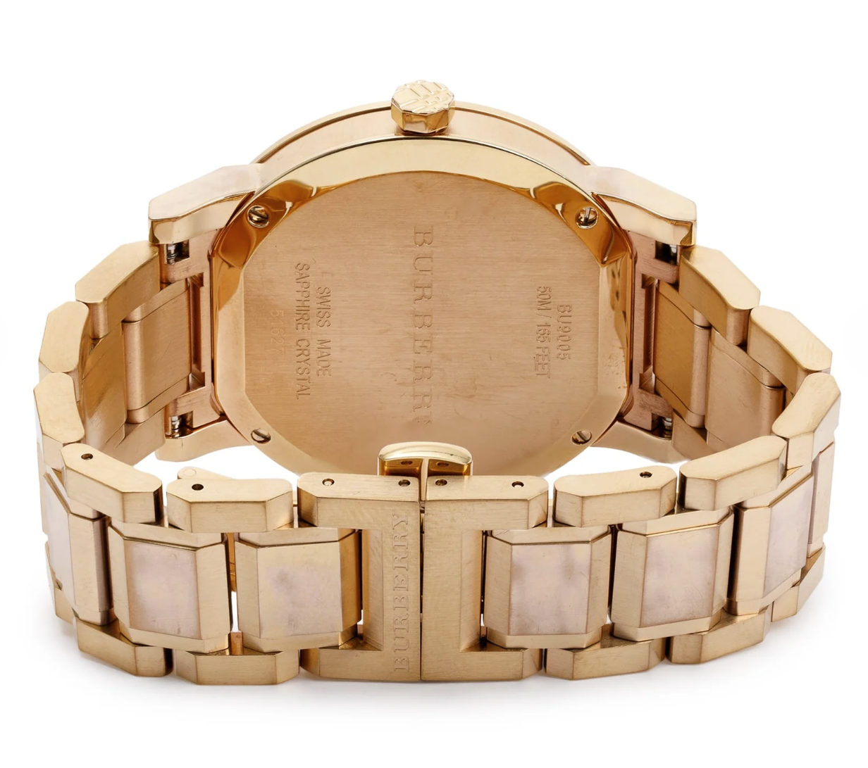 Burberry Unisex Watch The City Rose Gold 38mm BU9005