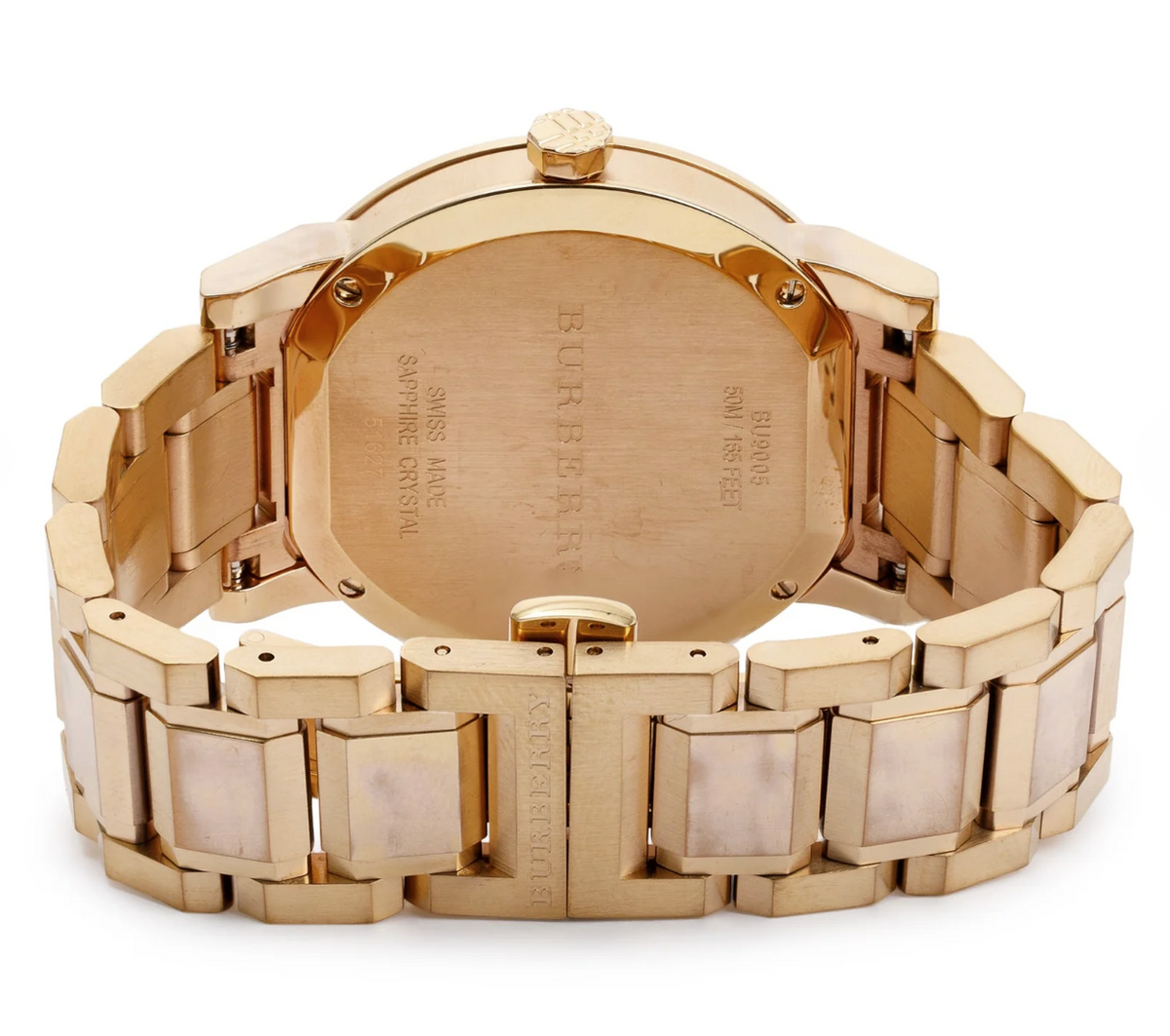 Burberry Unisex Watch The City Rose Gold 38mm BU9005