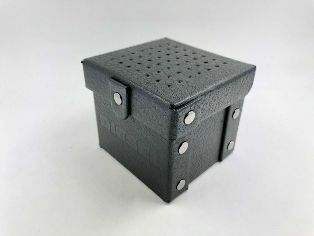 Diesel Black Compact Watch Storage Box