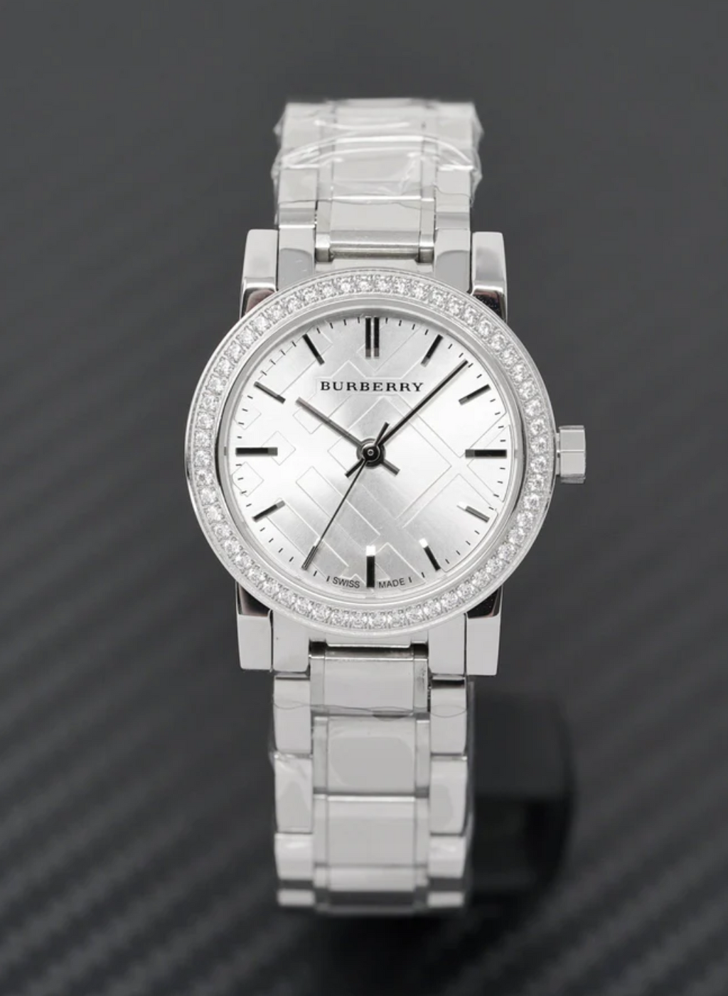 Burberry The City Watch Womens Petite Silver BU9220