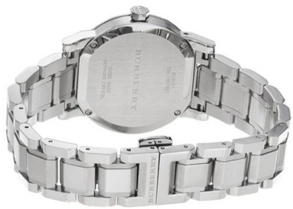 Burberry The City Watch Womens Petite Silver BU9220