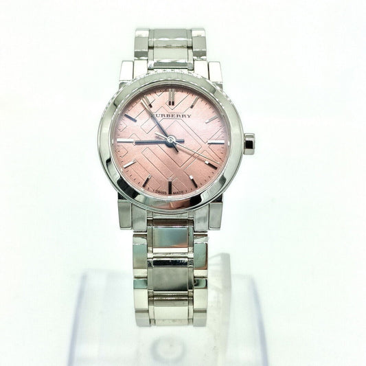 Burberry The City BU9231 Ladies Pink Dial Watch